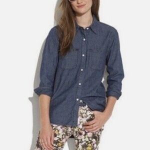 Madewell Perfect Ex-Boyfriend Chambray Shirt